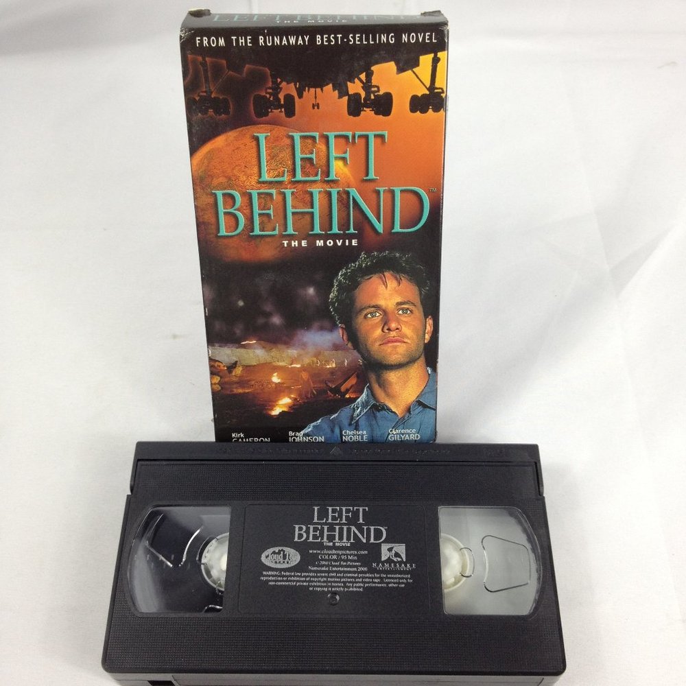 Left Behind - 2000- Kirk Cameron - VHS Tape - Used